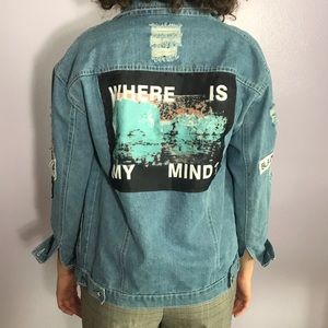 WHERE IS MY MIND- Denim Jacket